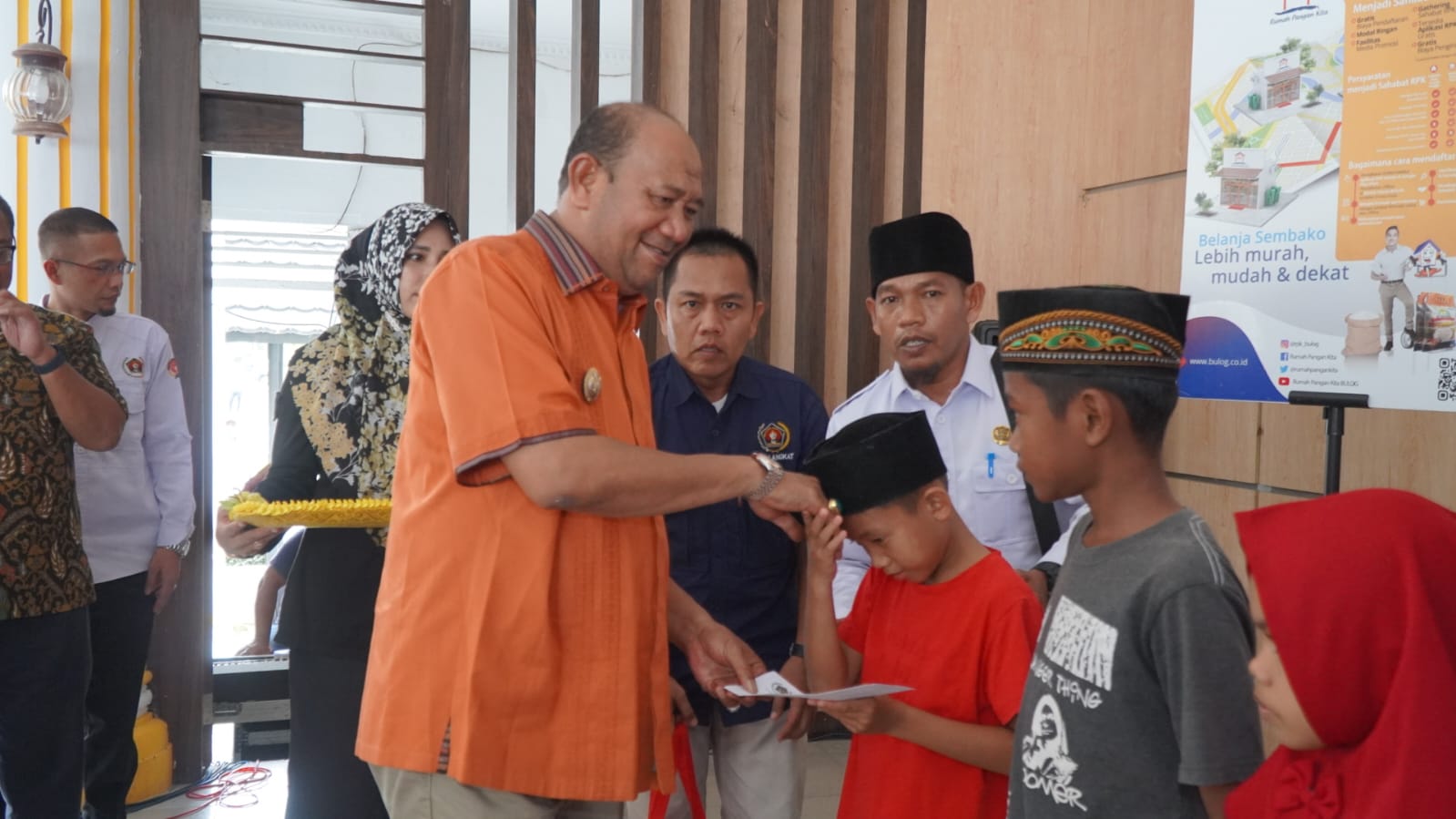 Syah Afandin Apresiasi Baksos Pangan Pencegahan Stunting PWI Langkat