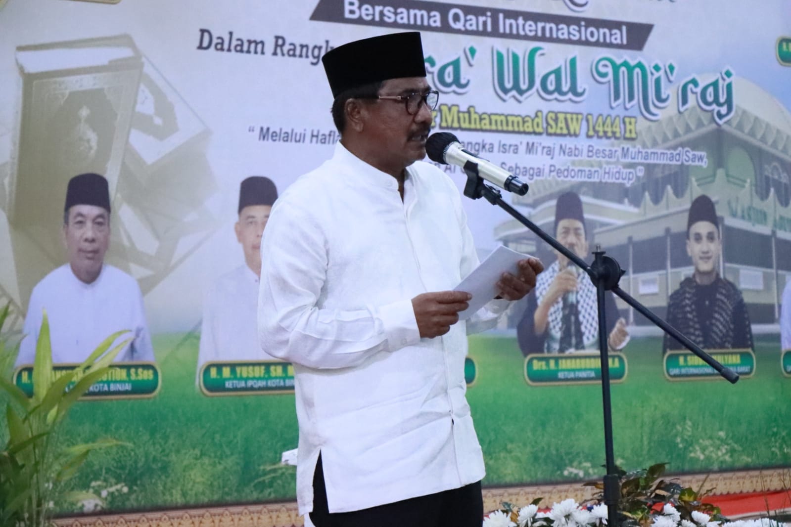 IMG-20230305-WA0016 Wali Kota Binjai, Drs. H. Amir Hamzah, Haflah Al Quran, Isra Mi'raj
