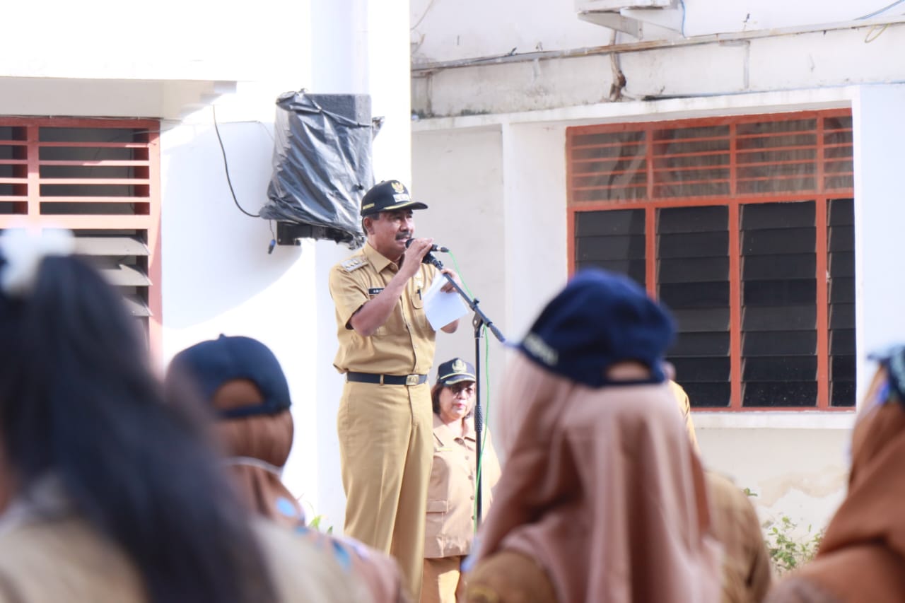 Pemko Binjai, Wali Kota Binjai, Drs. H. Amir Hamzah, Wakil Wali Kota Binjai,Apel Gabungan,