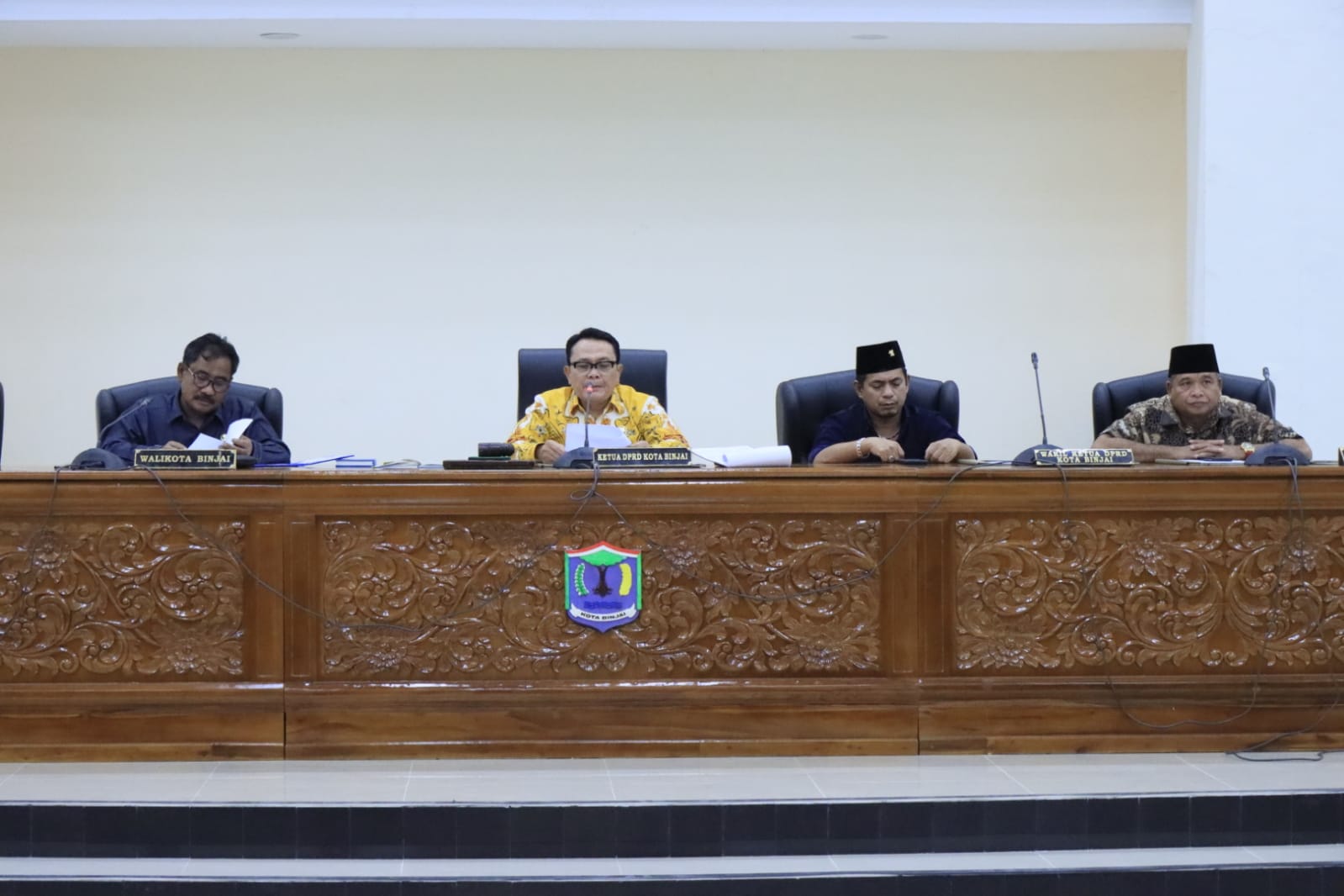 Pemko Binjai, Wali Kota Binjai, Drs. H. Amir Hamzah, Wakil Wali Kota Binjai,LKPJ Wali Kota Binjai