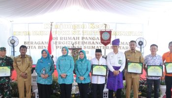 Pencanangan Lokasi Pilot Project Rumah Pangan dan Launching Bapak Asuh Anak Stunting Kota Binjai