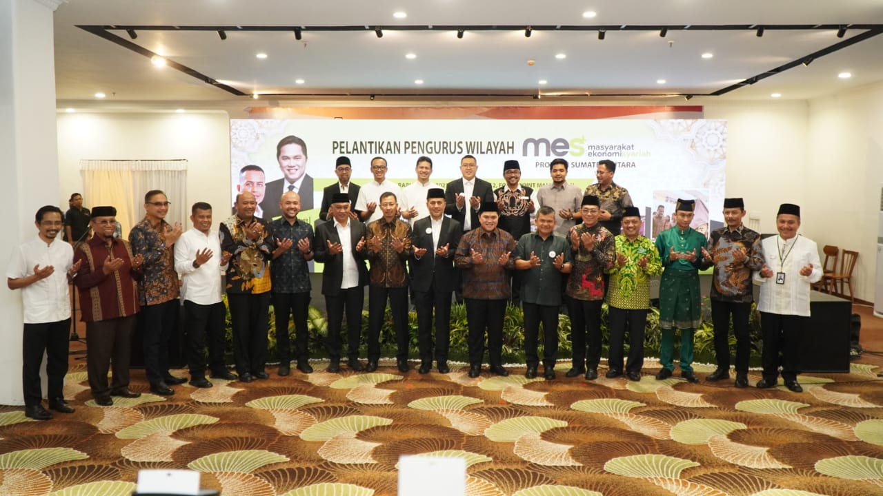 Syah Afandin Hadiri Pelantikan Pengurus MES Sumut