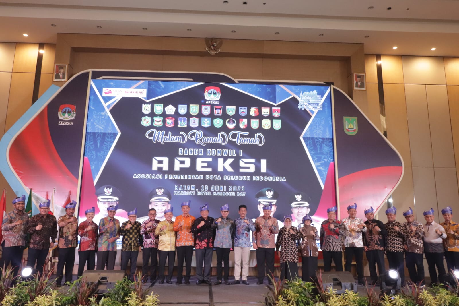 Wali Kota Binjai Hadiri Raker Komwil I APEKSI