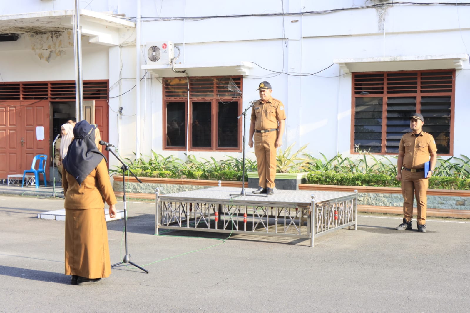 Apel Gabungan Pemko Binjai, Sahli Wali Kota Minta OPD Berkolaborasi Dalam Penurunan Stunting di Kota Binjai