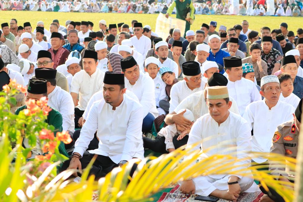 Pelaksanaan Sholat Idul Adha 1444H Kota Binjai