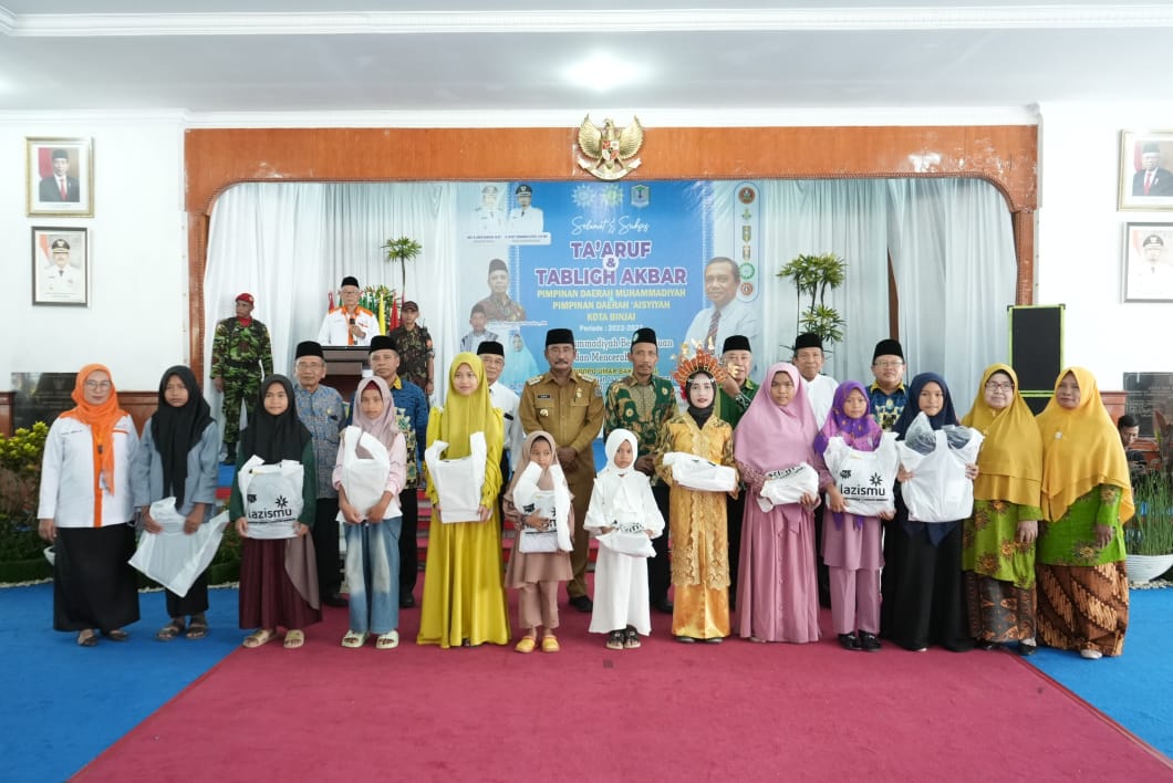 Ta'aruf dan Tabligh Akbar PD Muhammadiyah dan PD Aisyiyah Kota Binjai