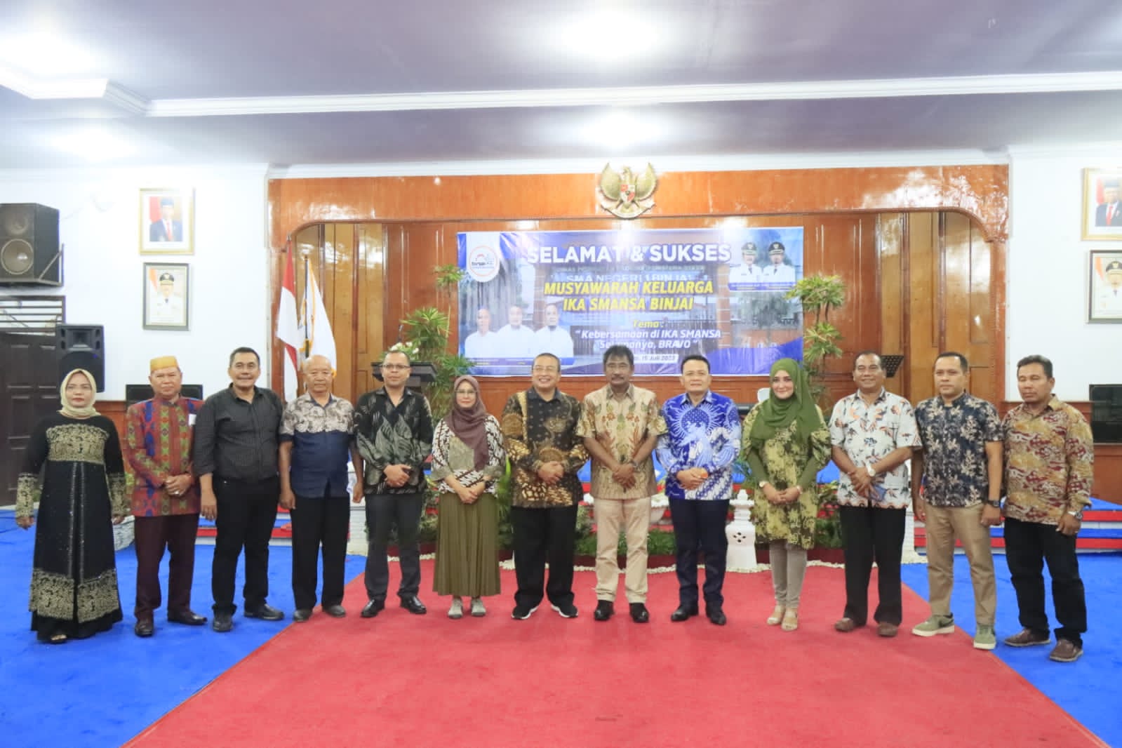 Pengurus IKA Smansa Binjai Periode 2023-2026 Resmi Dilantik