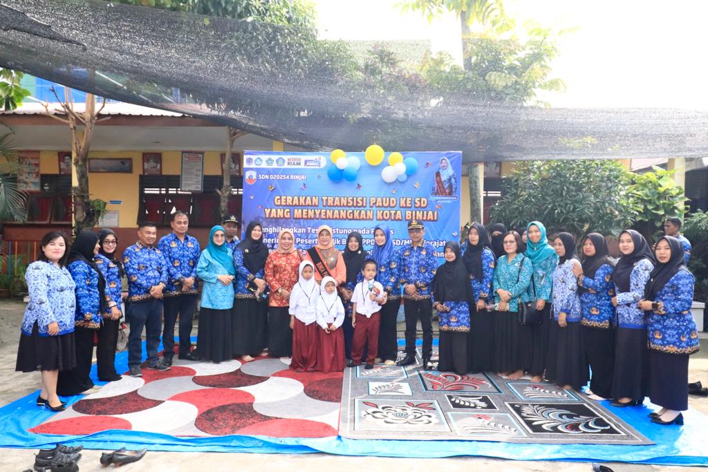 Gerakan Transisi PAUD ke SD yang Menyenangkan Kota Binjai, Bunda PAUD ajak Semua Pihak Berkolaborasi Majukan Pendidikan di Kota Binjai