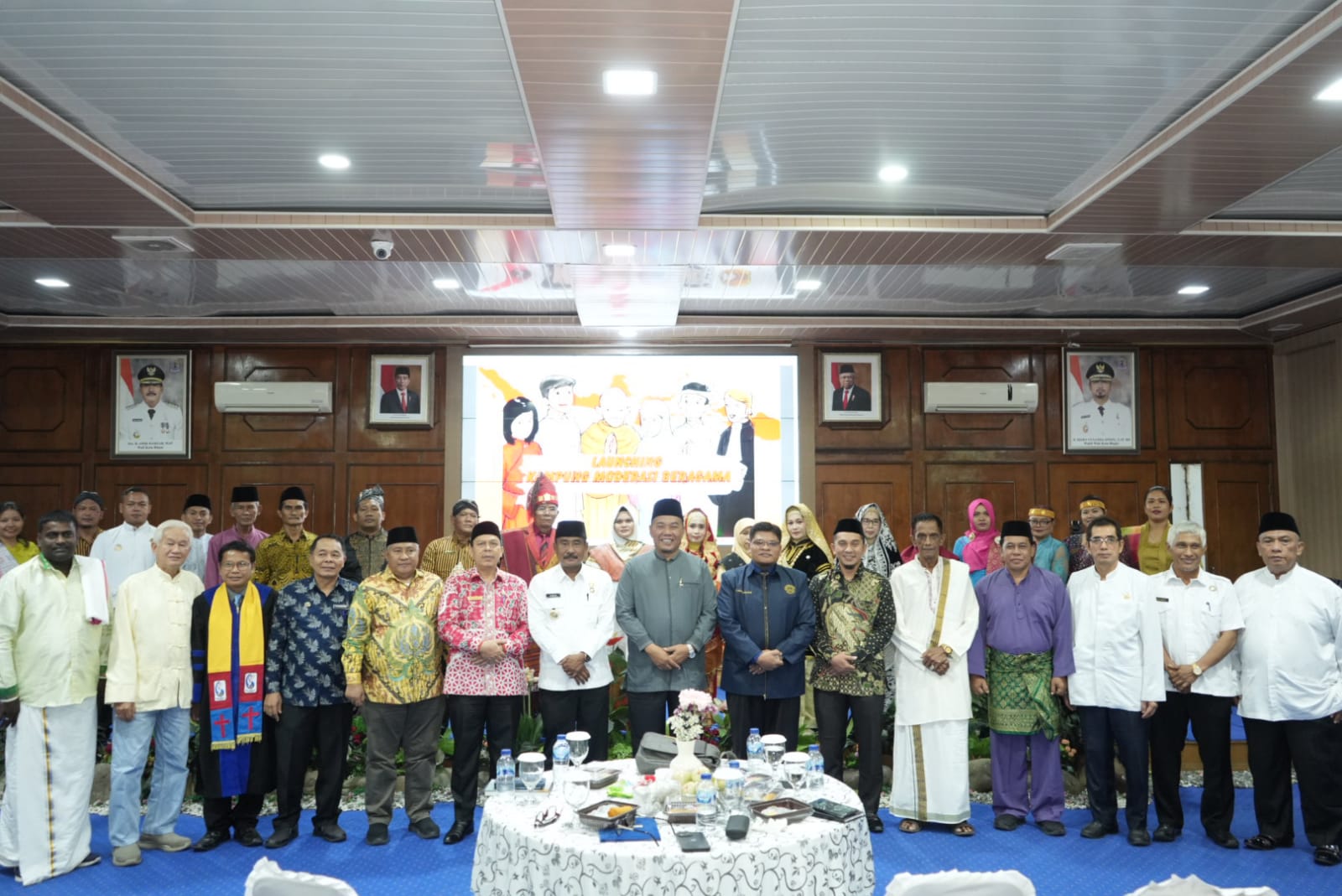Launching Kampung Moderasi Beragama Diharapkan Bantu Kembangkan Toleransi di Kota Binjai