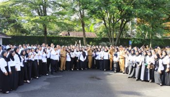 Wali Kota Binjai Berikan SK P3K Dalam Apel Gabungan