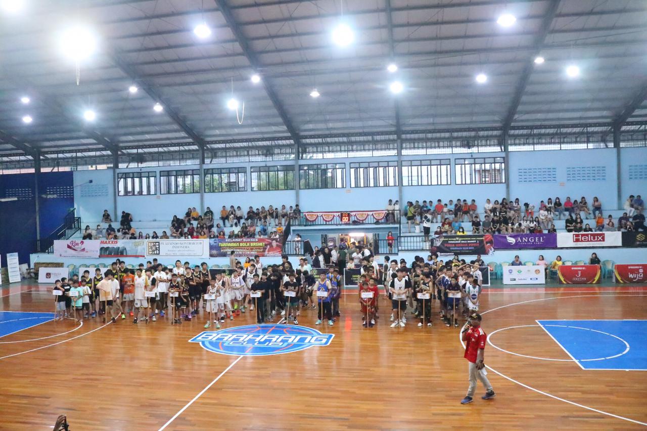 Turnamen Bola Basket Piala Merah Putih Brahrang Cup 2023 Resmi Dibuka