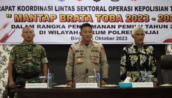Undangan Rapat Koordinasi Lintas Sektoral Pelaksanaan Operasi Mantap Brata Toba 2023