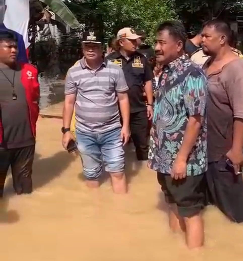 Wali Kota Binjai Tinjau Langsung Lokasi Banjir