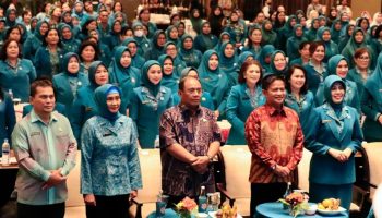 Ketua TP. PKK Kota Binjai Hadiri Rakonda PKK Sumut