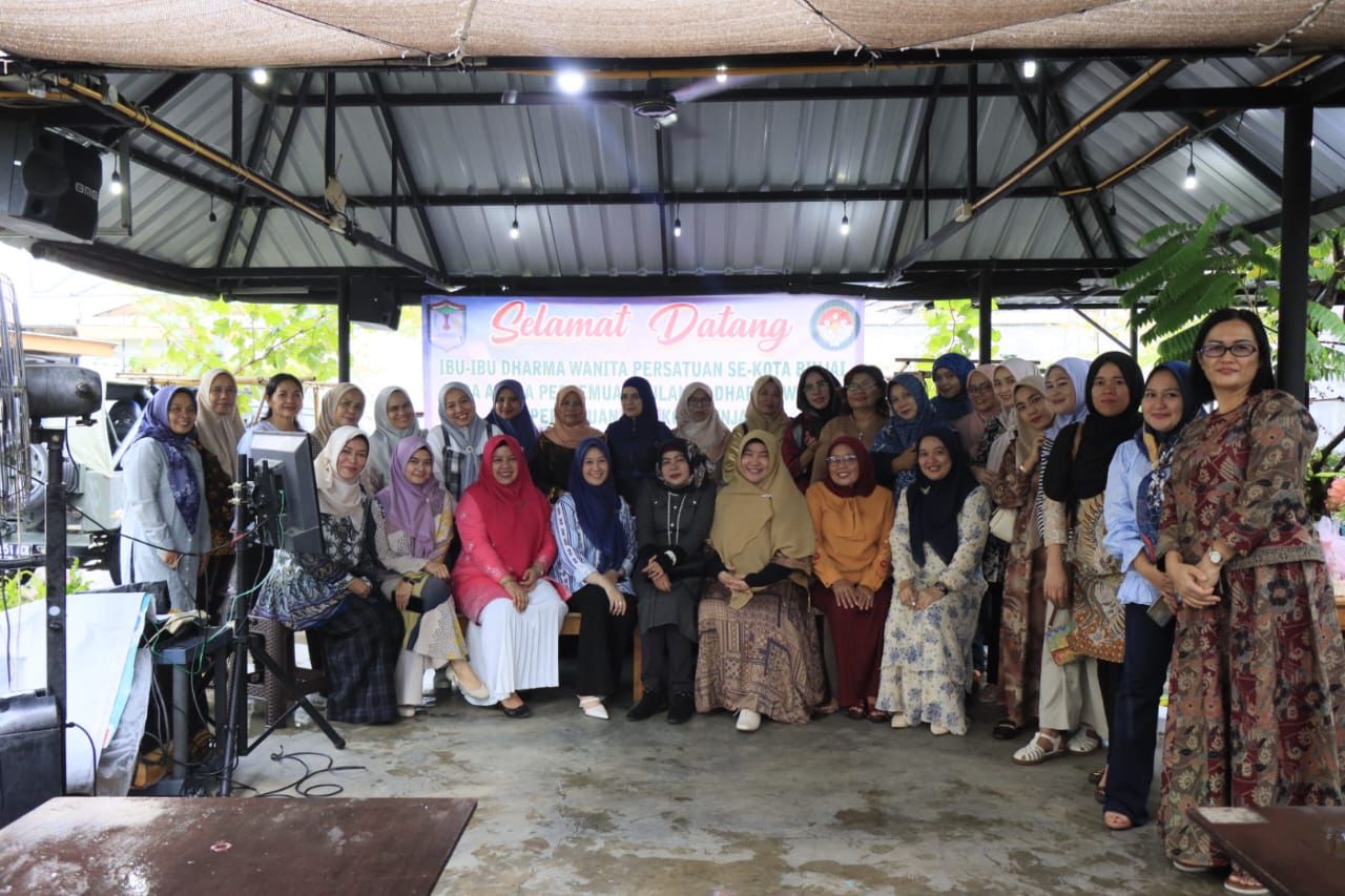 Pertemuan Bulanan Dharma Wanita Persatuan Kota Binjai
