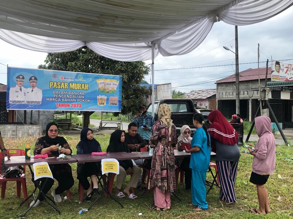Dalam Rangka Pengendalian Harga Bahan Pokok, Pemko Binjai Gelar Pasar Murah