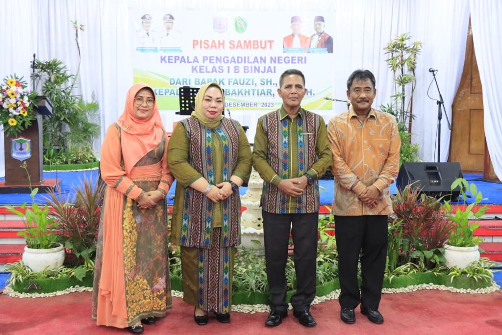 Pisah Sambut Ketua Pengadilan Negeri Kota Binjai