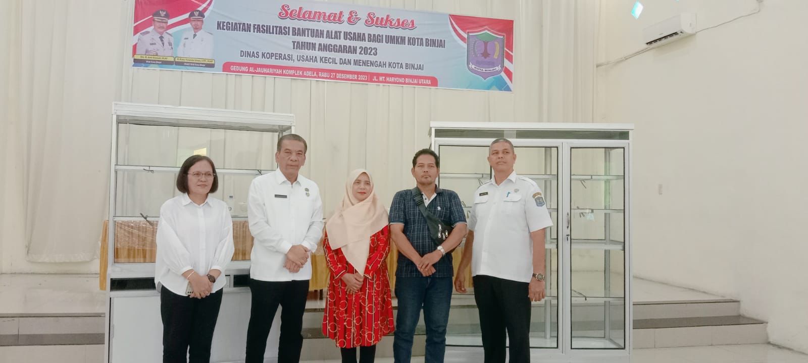 Dukung UMKM Naik Kelas, Pemko Binjai Serahkan Bantuan Peralatan Usaha