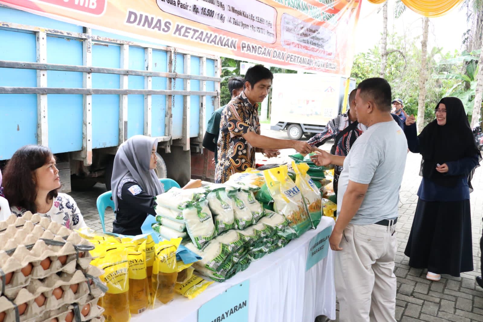 IMG-20240118-WA0023 Berupaya Penuhi Kebutuhan Pangan, Pemko Binjai Gelar Gerakan Pangan Murah
