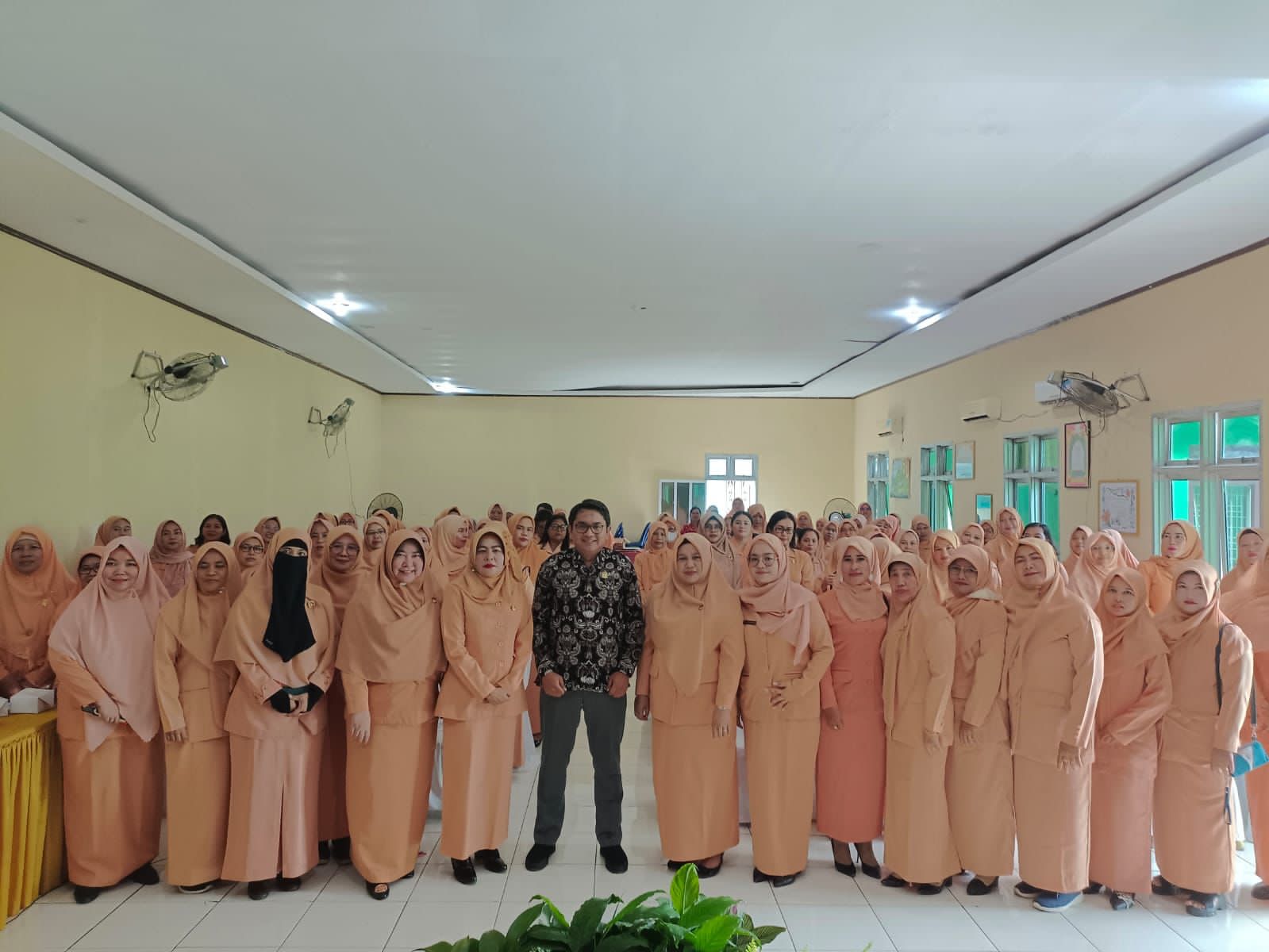 Pertemuan Bulanan Dharma Wanita Persatuan Kota Binjai