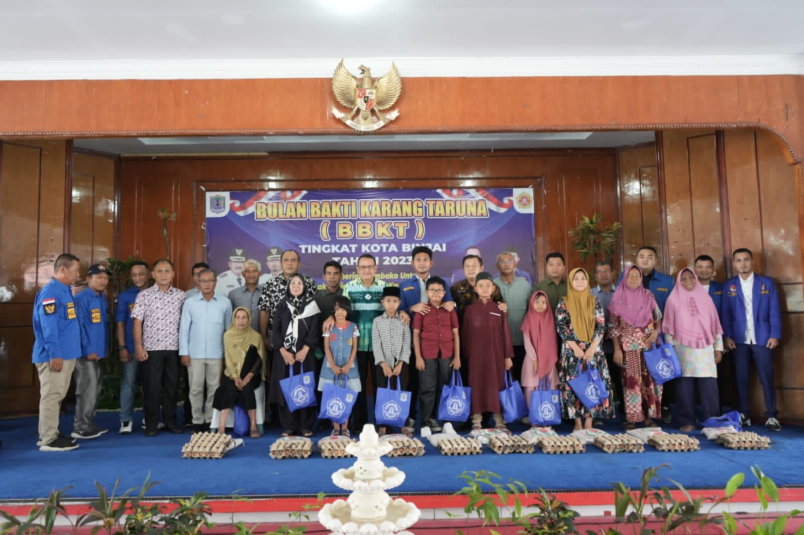 Kegiatan Bulan Bakti Karang Taruna (BBKT) Kota Binjai Tahun 2023