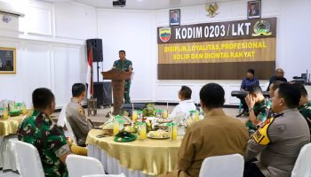 IMG-20240416-WA0002 Pererat Silaturahmi, Wakil Wali Kota Binjai Hadiri Halalbihalal Bersama DANREM 022/PT