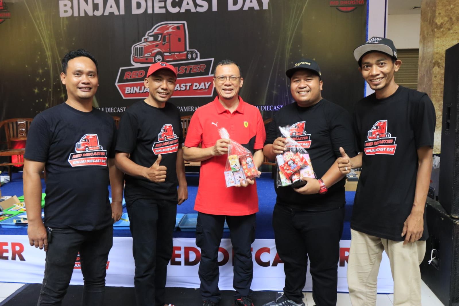 Kadispora Binjai Hadiri Festival Binjai Diecast Day