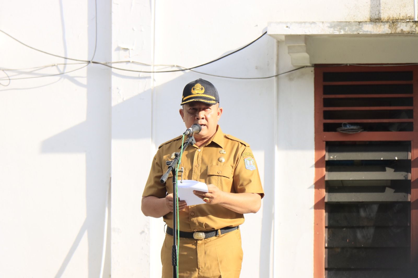 Staf Ahli Wali Kota Pimpin Apel Gabungan Pemko Binjai