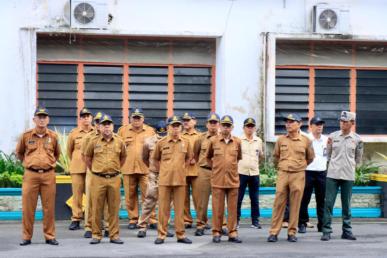 Pimpin Apel Gabungan, Staf Ahi Wali Kota Minta Disnaker Binjai Fokus Kurangi Angka Pengangguran