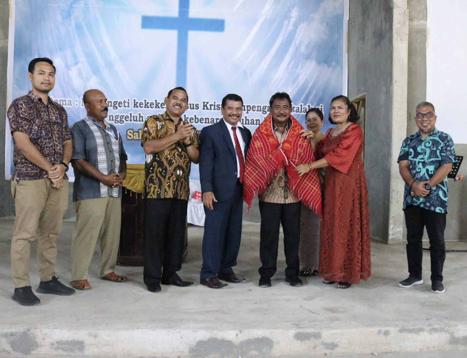 Dukung Pembangunan GBKP Tanah Merah, Pemko Binjai Serahkan Bantuan Dana Hibah