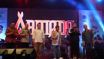 Binjai Menyala, Warga Antusias Saksikan Armada Band Dalam Rangka Hut Kota Binjai