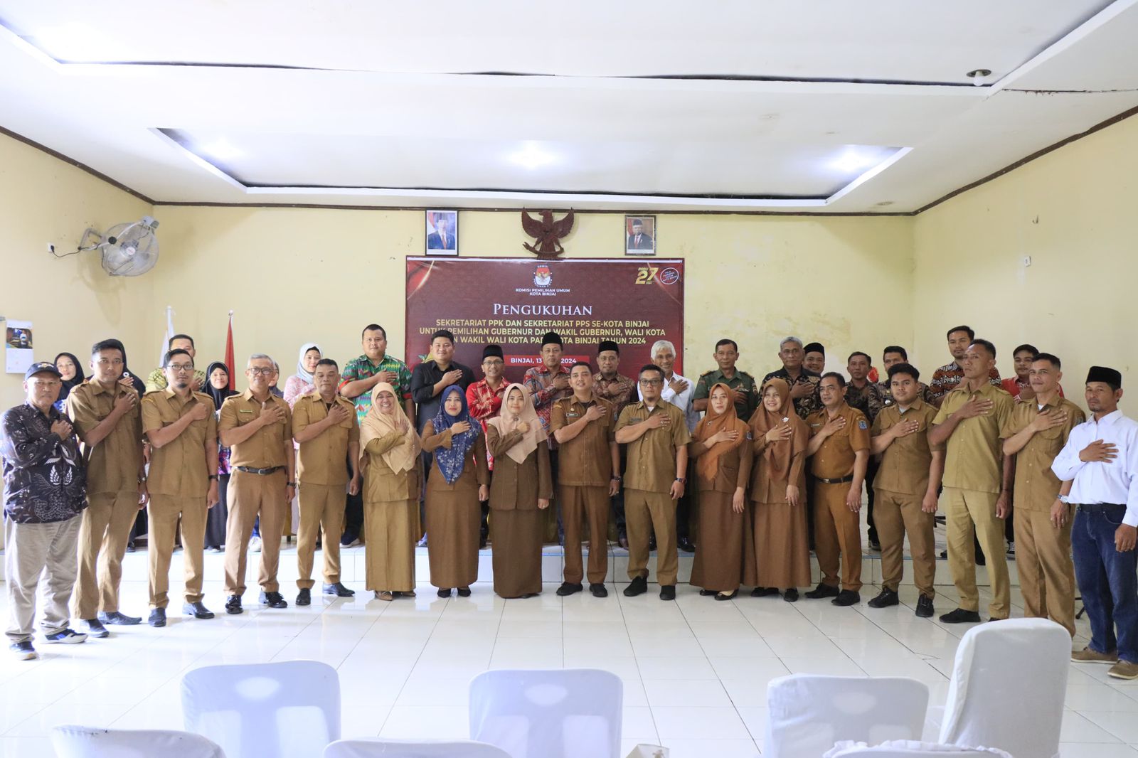 IMG-20240613-WA0040 Hadiri Pengukuhan Sekretariat PPK Se-Kota Binjai, Kaban Kesbangpol: Junjung Tinggi Netralitas