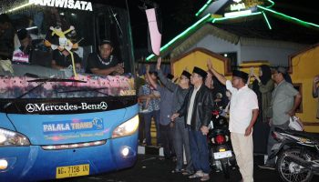 Wali Kota Binjai Lepas Keberangkatan Kafilah Kota Binjai Pada MTQ Ke-39 Tingkat Provinsi Sumut