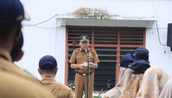 Pimpin Apel Gabungan, Sekdako Ajak Seluruh OPD Sukseskan Program Pencegahan Stunting Dan Pelayanan Keluarga Berencana di Kota Binjai