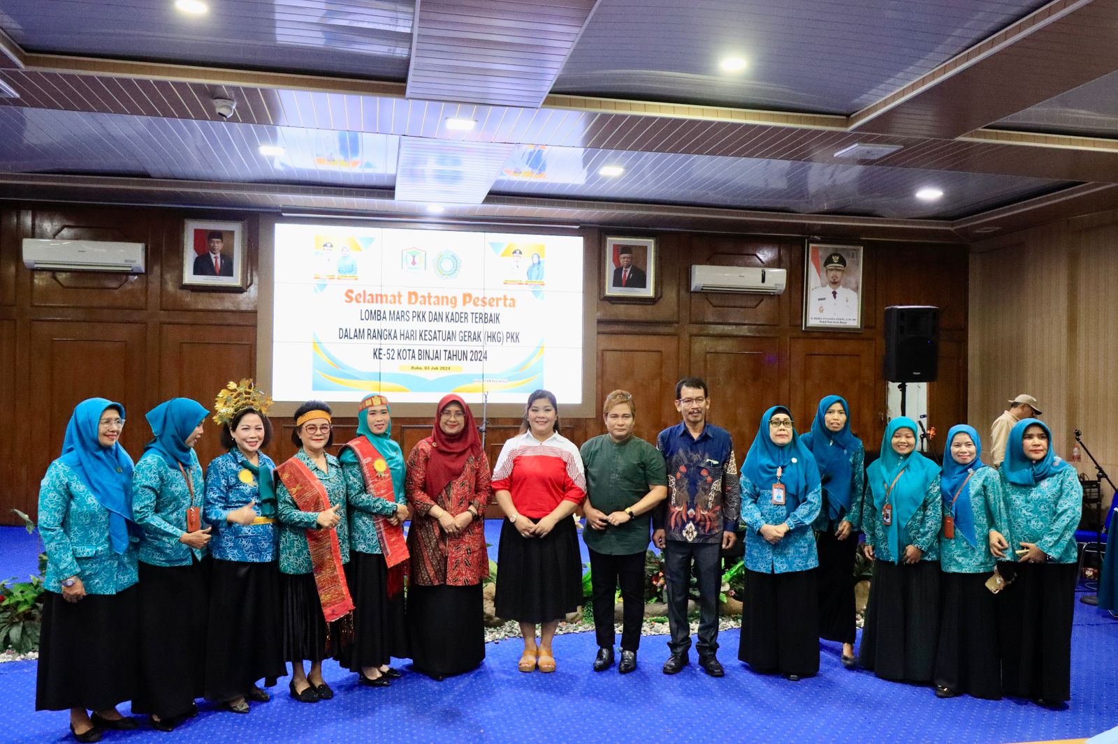 Hadiri Lomba PKK, Ketua TP. PKK Kota Binjai: Ibu-Ibu Semua Adalah Pemenang Sesungguhnya