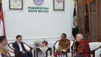 Pemko Binjai Terima Kunjungan Kerja Pemerintah Kota Nan'an