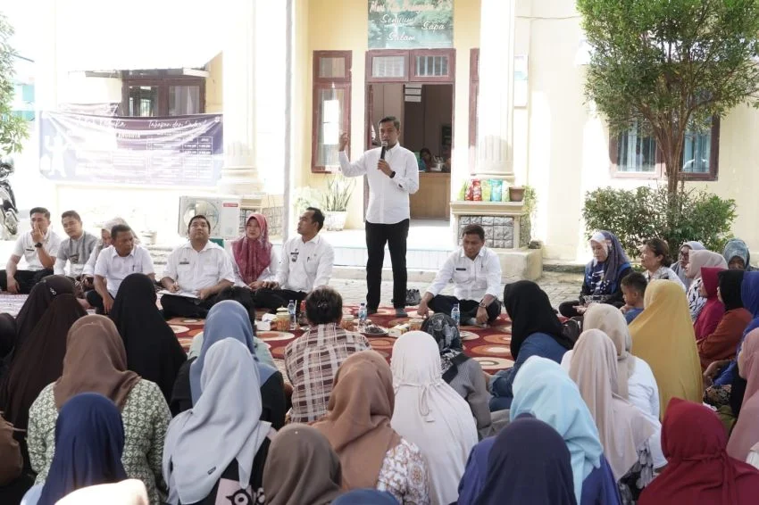 Pj. Wali Kota Tebing Tinggi Kunjungan Silahturahmi Ke Kelurahan Mekar Sentosa, Dengar Langsung Aspirasi Masyarakat