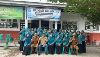 Kunjungi Rumah Dilan, Pj. Ketua Tp. Pkk Tebing Tinggi Berharap Kota Tebing Tinggi Miliki Banyak Rumah Dilan Lainnya