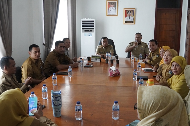 Penjabat Wali Kota Tebing Tinggi Lakukan Kunjungan Silahturahmi Dan Peninjauan Ke OPD Disdikbud
