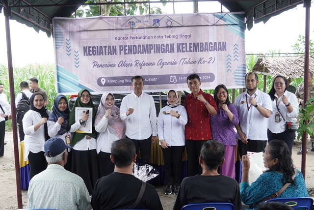 Hindari Sengketa Tanah, Penjabat Wali Kota Tebing Tinggi Himbau Warga Urus Sertifikat Sebagai Legalitas