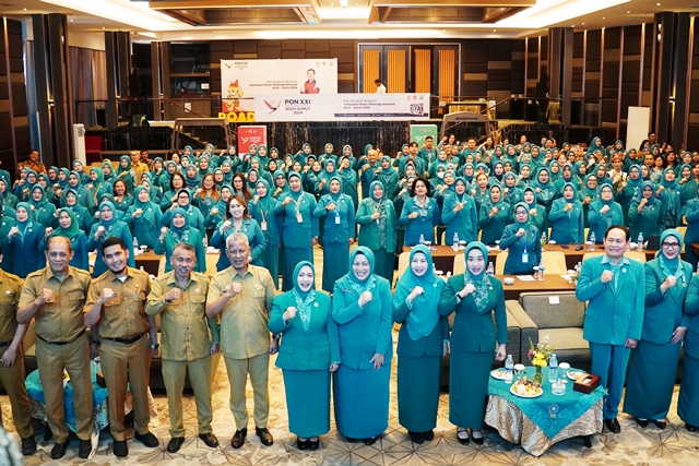 Pj Ketua TP PKK Kota Tebing Tinggi Hadiri Jambore Kader PKK Provinsi Sumatra Utara