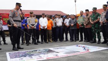 Pj. Wali Kota Tebing Tinggi Hadiri Apel Gelar Pasukan Operasi Hatra Toba 2024 Pengamanan PON XXI Aceh-Sumut