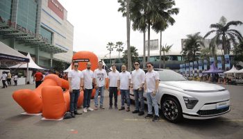 Foto 2 - Peluncuran all-new KONA Electric dalam acara Festival Merdeka Berkendara di Medan_3MpnJV4J2b