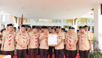 Pelantikan Majelis Pembimbing Cabang, Lembaga Pemeriksa Keuangan, dan Pengurus Kwartir Cabang Gerakan Pramuka Kota Binjai Masa Bakti 2023-2028