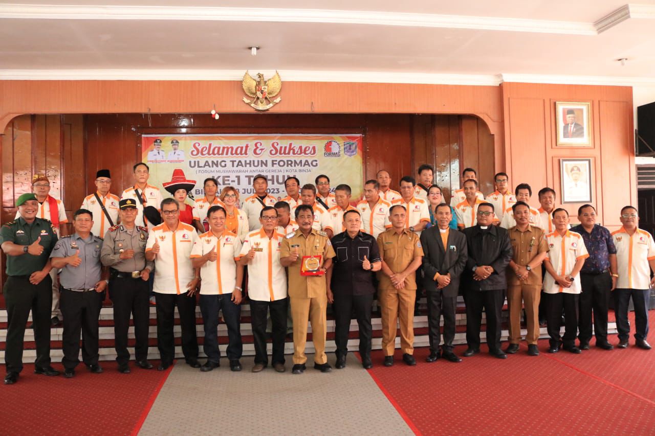 Hadiri HUT FORMAG Binjai, Wali Kota Ajak Kuatkan Rasa Persaudaraan