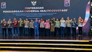 Komitmen Dukung Program Jaminan Kesehatan Nasional, Pemerintah Kota Binjai Terima Penghargaan UHC 2024