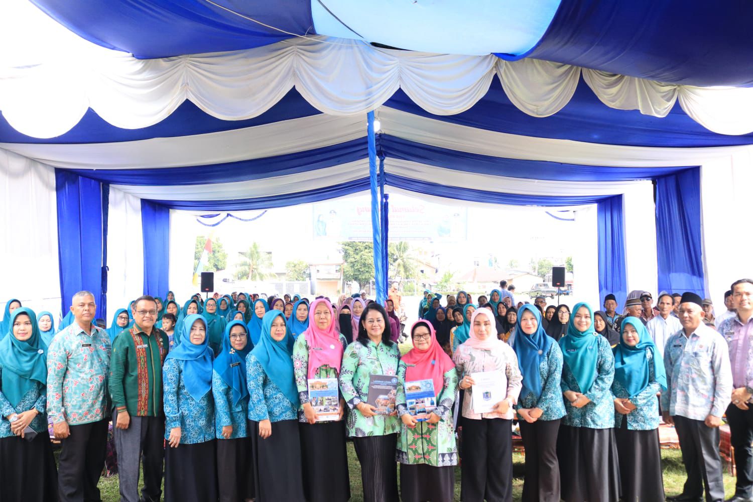 Masuk Nominasi, Kelurahan Tanah Seribu Dikunjungi Tim Evaluasi UP2K PKK Sumatera Utara