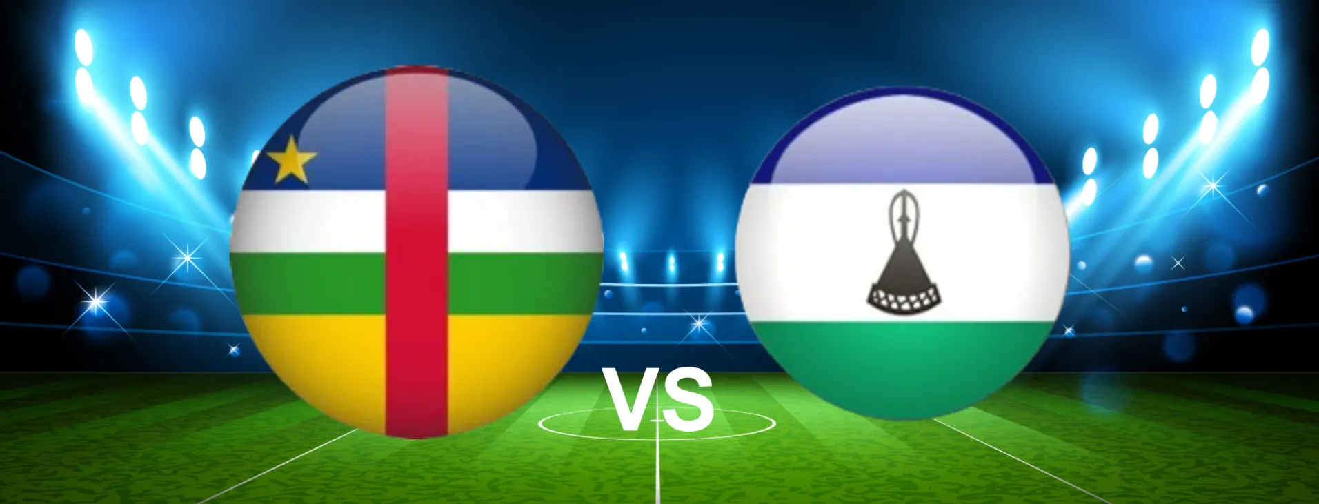 Afrika Tengah vs Lesotho