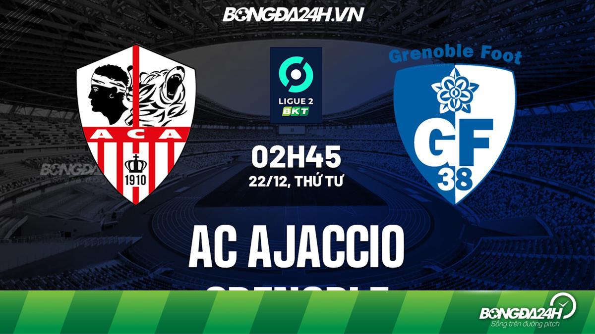 Ajaccio vs Grenoble