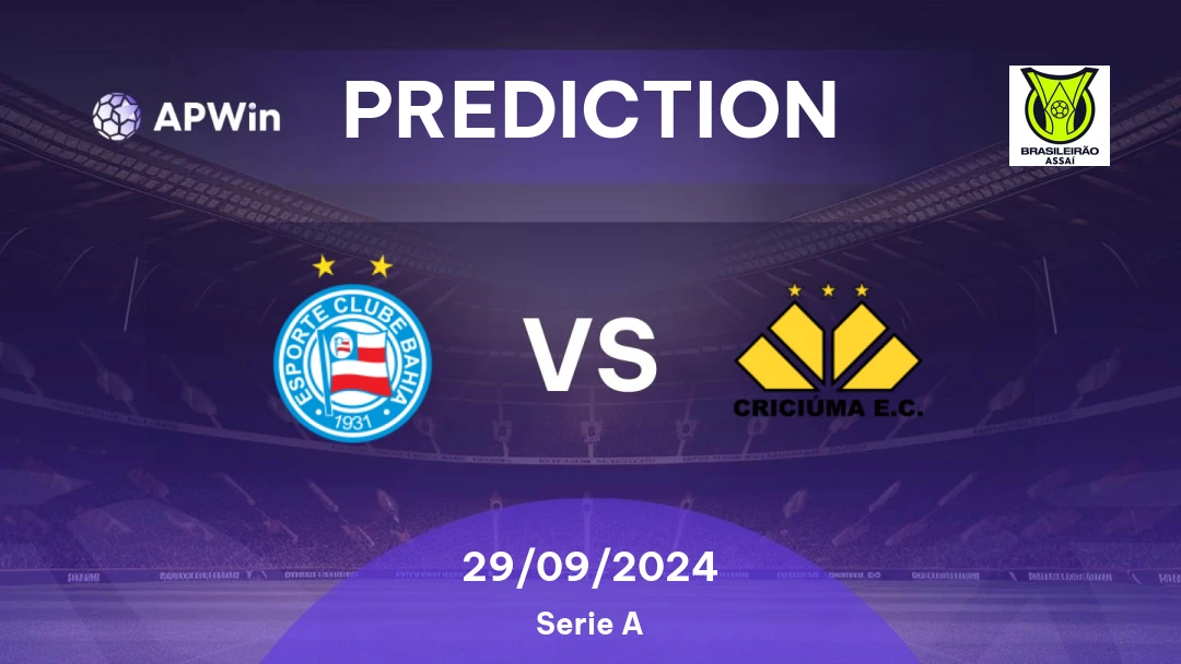 Bahia vs Criciuma Bahia vs Criciuma